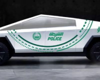 Politie Dubai gaat in Tesla Cybertrucks rijden