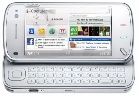 Overvloed Jane Austen verkouden worden Nokia N97: touchscreen en QWERTY-toetsenbord (video) | Gadgetzone.nl