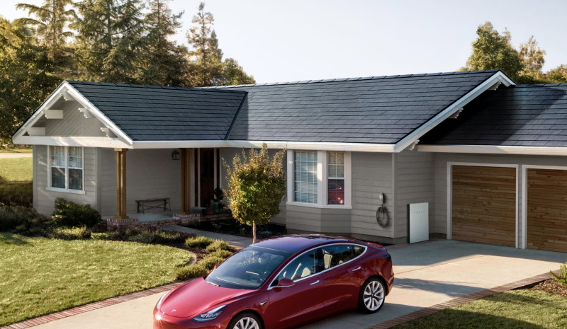 Tesla Solar Roof zonnedakpannen