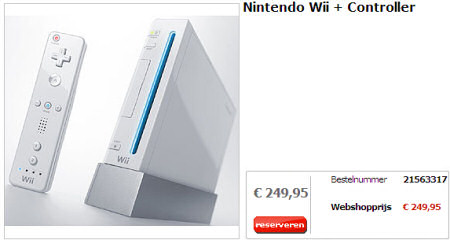 vrouw Acteur Gek Verkoop Nintendo Wii loopt nu al hard | Gadgetzone.nl